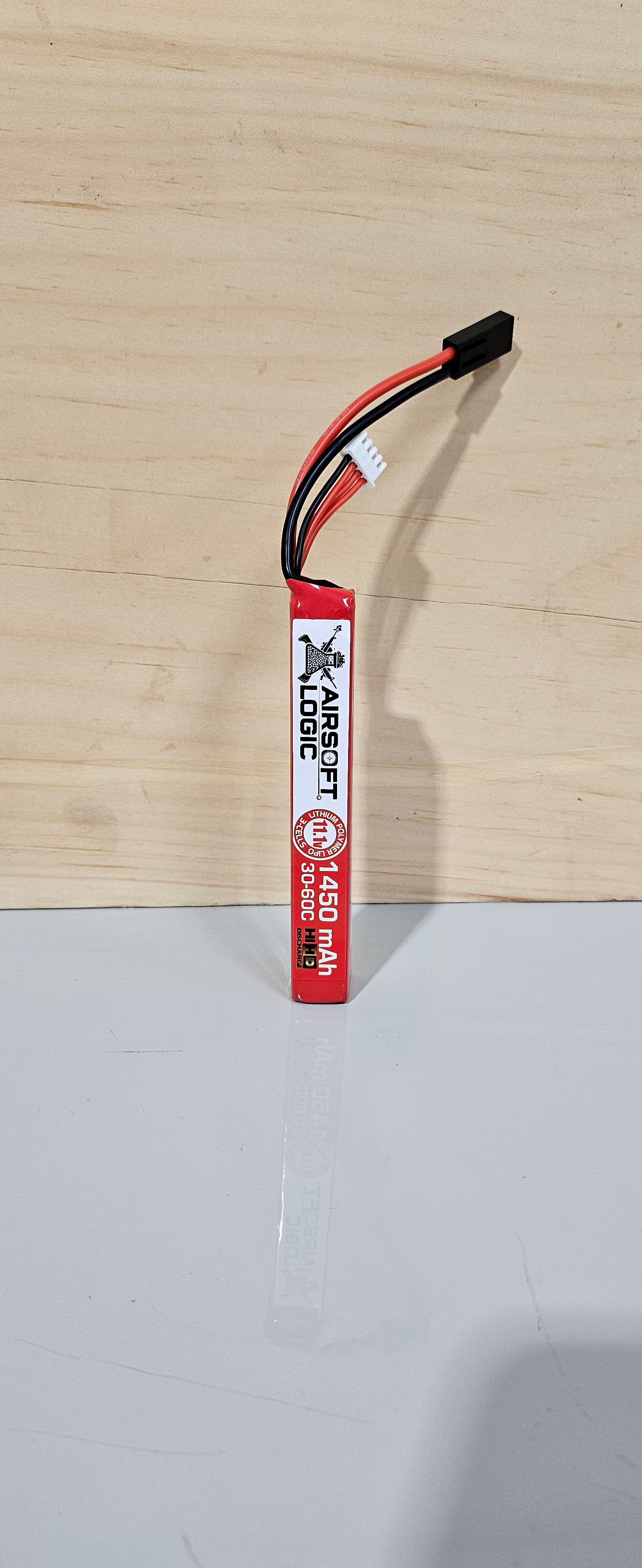 Airsoft Logic 11.1V Li-po Battery 1450maH (Stick) High Discharge Tamiya